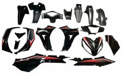 KUBA EGE KAPORTA SETİ SİYAH