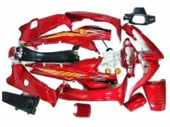 ÇELİK KAPORTA FULL SET KIRMIZI FAR+STOP+SINYAL+STC