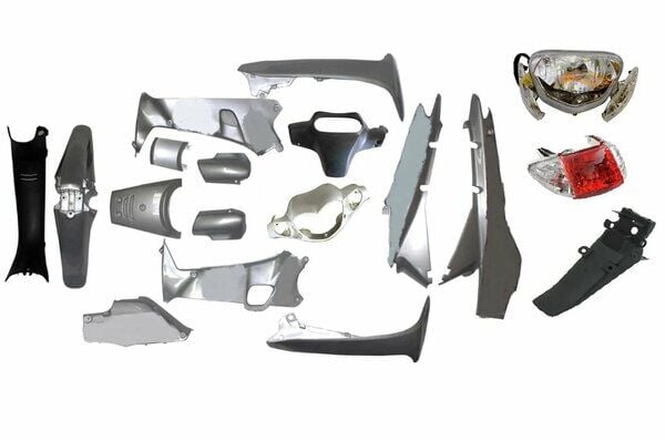 ÇELİK KAPORTA FULL SET GRİ FAR+STOP+SINYAL+STC