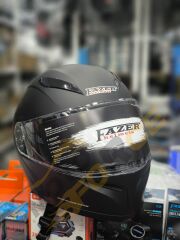 Fazer Siyah Çene Açılır Güneş Vizörlü Motosiklet Kaskı