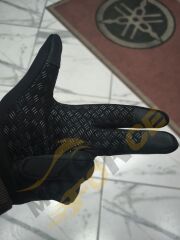 Universal Eldiven Su Rüzgar Geçirmez Kaymaz Fermuarlı Dokunmatik Ekran Eldiveni