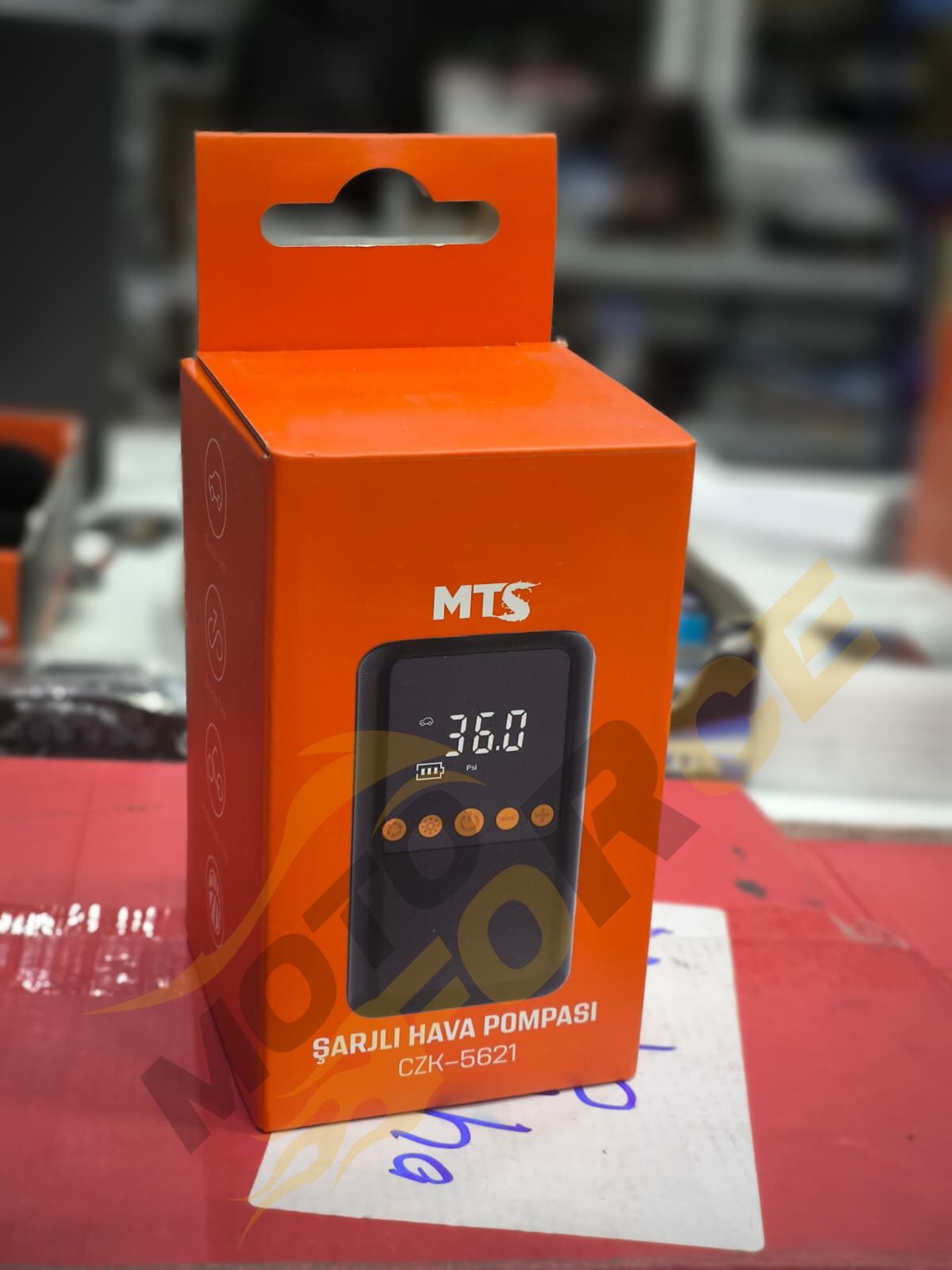 MTS Şarjlı 150ps Otomatik Lastik Şişirme Pompası