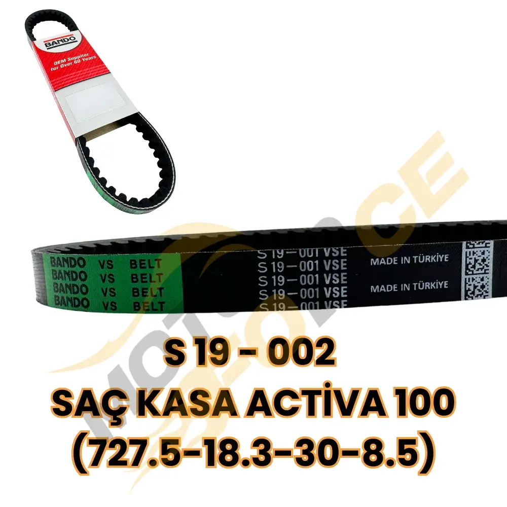 SAÇ KASA HONDA ACTİVA 100 (HERO PLEASURE 100 ) BANDO KAYIŞ